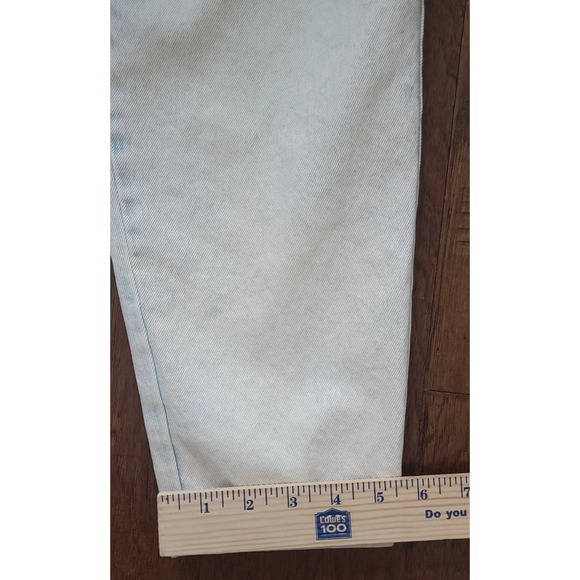 VGT Bugle Boy Acid Wash High Waist Tapered Basic Denim Jeans Sz 9 25x31 Women's - Picture 4 of 5